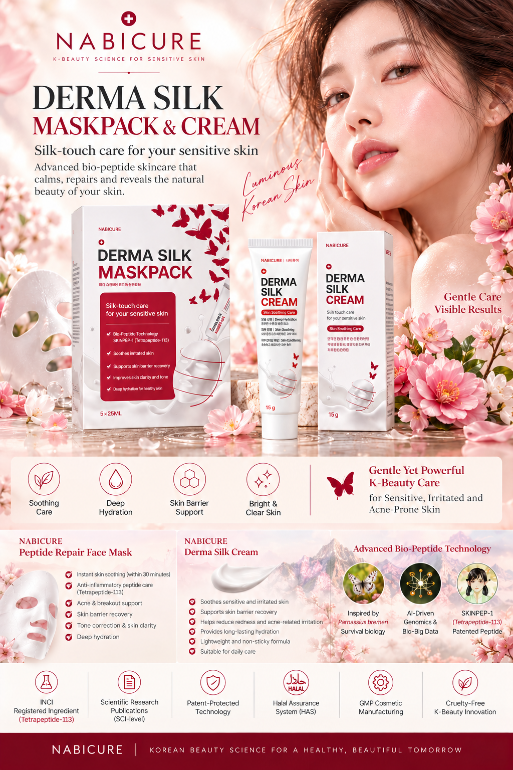 Derma Silk Maskpack and Cream